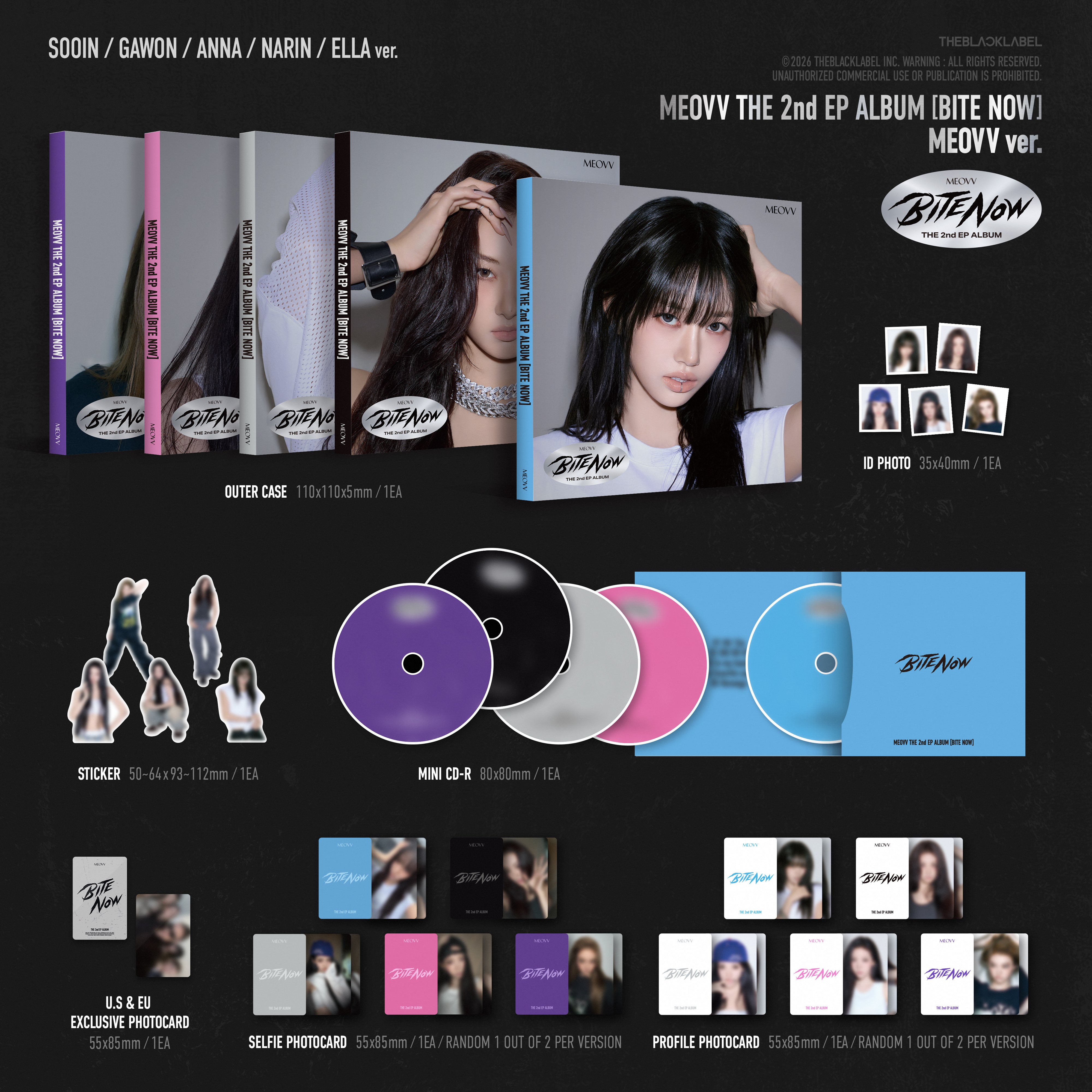MEOVV THE 2nd EP ALBUM [BITE NOW] (MEOVV ver.) Packshot