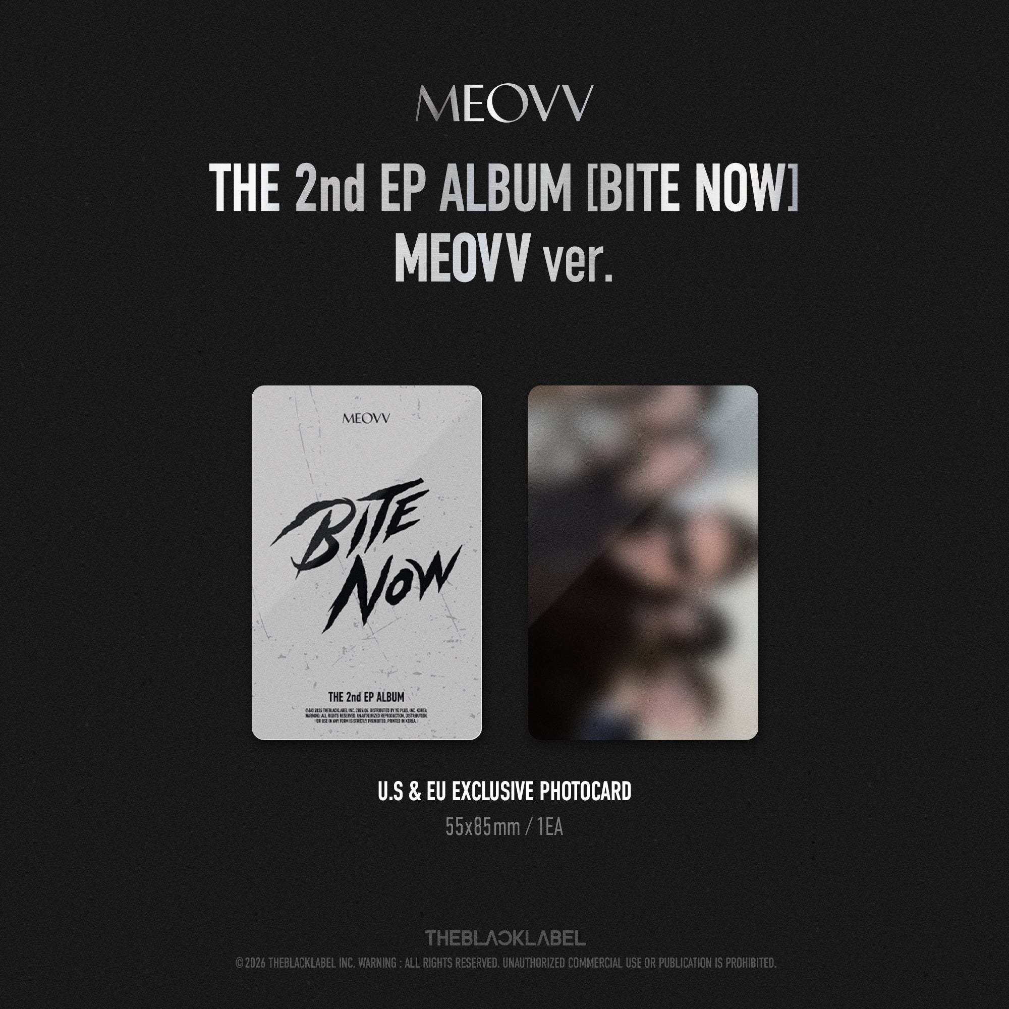 MEOVV THE 2nd EP ALBUM [BITE NOW] (MEOVV ver.) Photocard