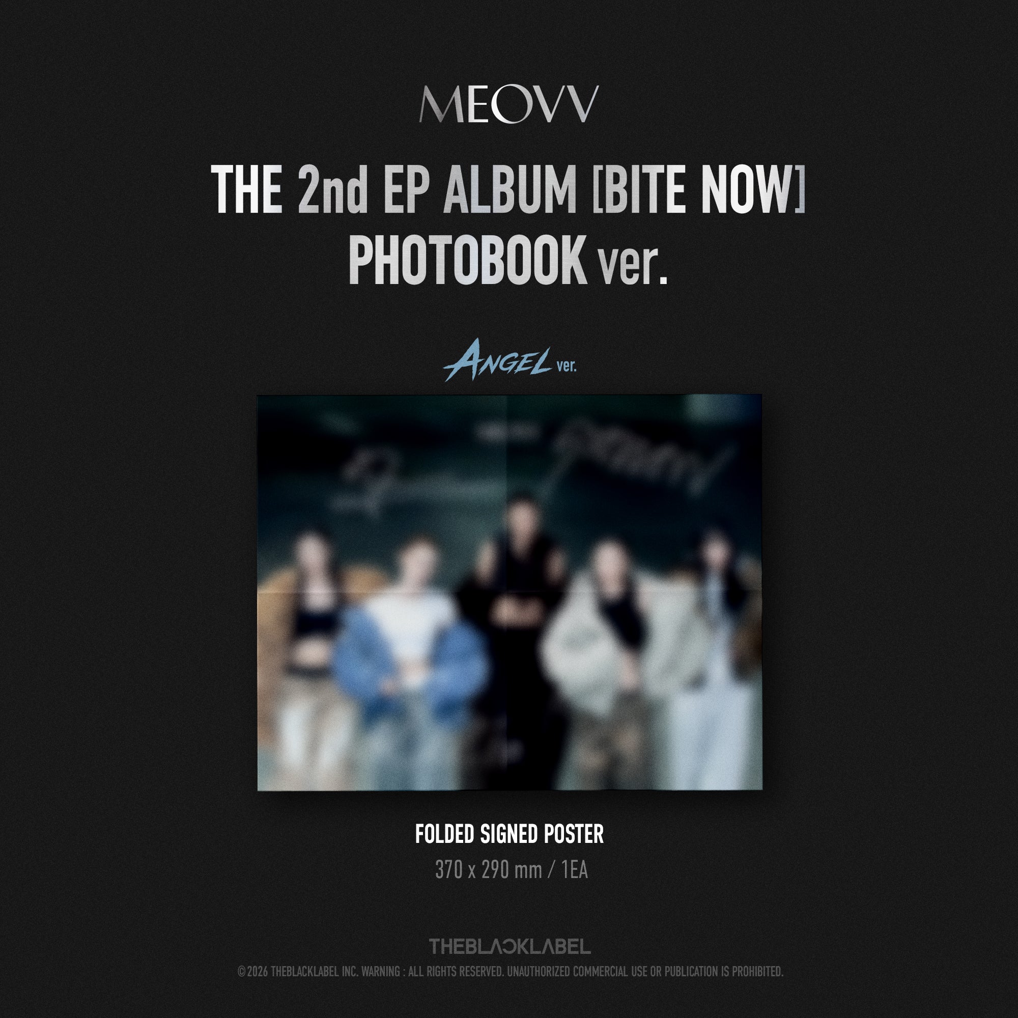 MEOVV THE 2nd EP ALBUM [BITE NOW] (ANGEL ver.) (Signed) - MEOVV