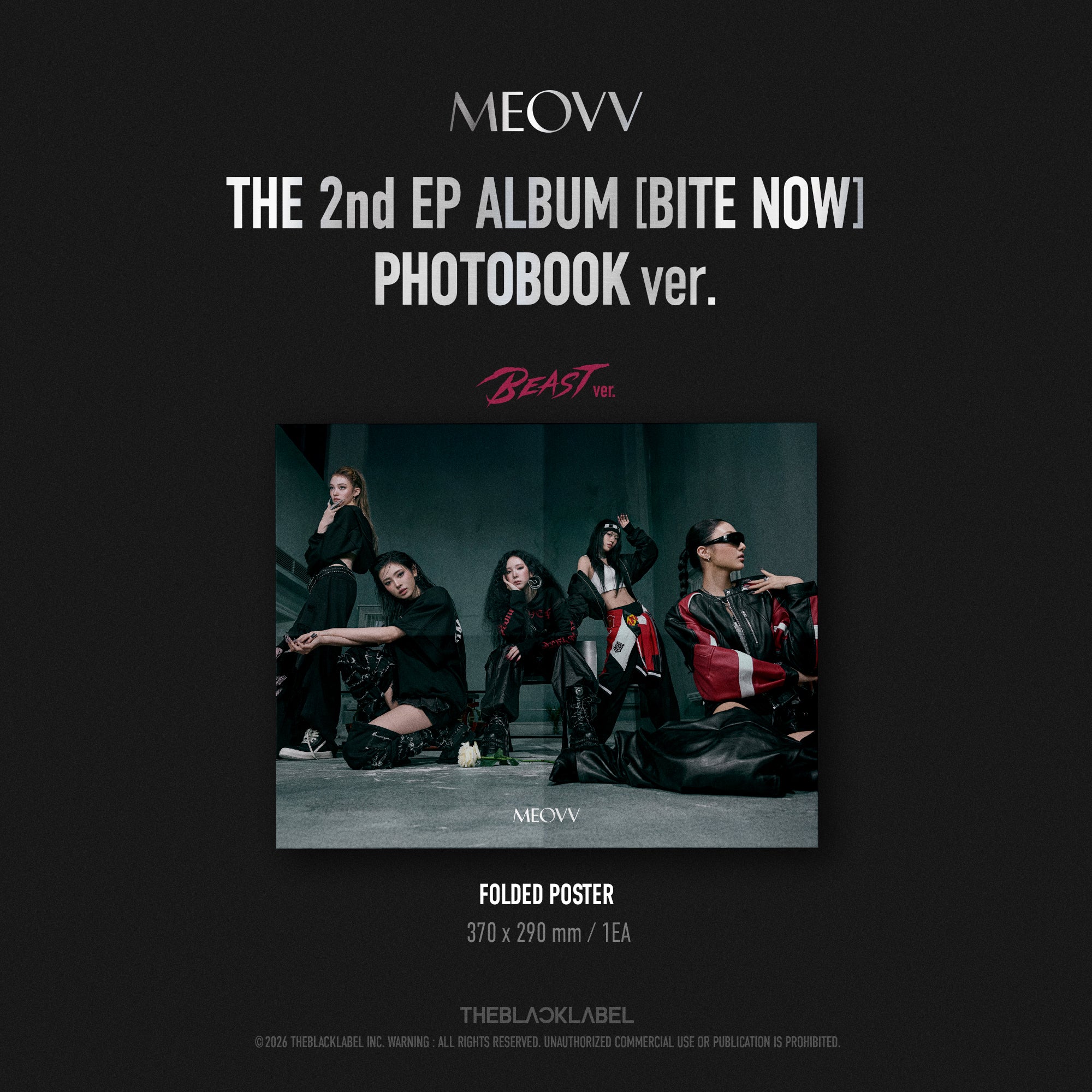 MEOVV THE 2nd EP ALBUM [BITE NOW] (BEAST ver.)